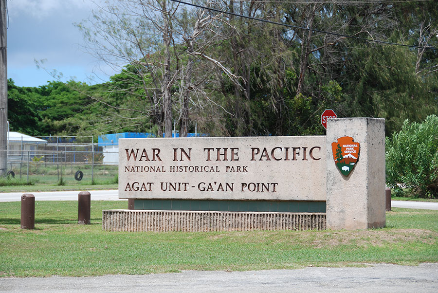 關島阿加特海灘據點 阿加特海灘據點及伽安角 Agat Beach Unit and Ga'an Point