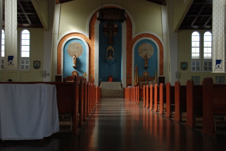 聖母瑪莉亞教堂內部。