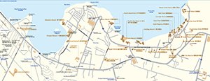 關島飯店地圖